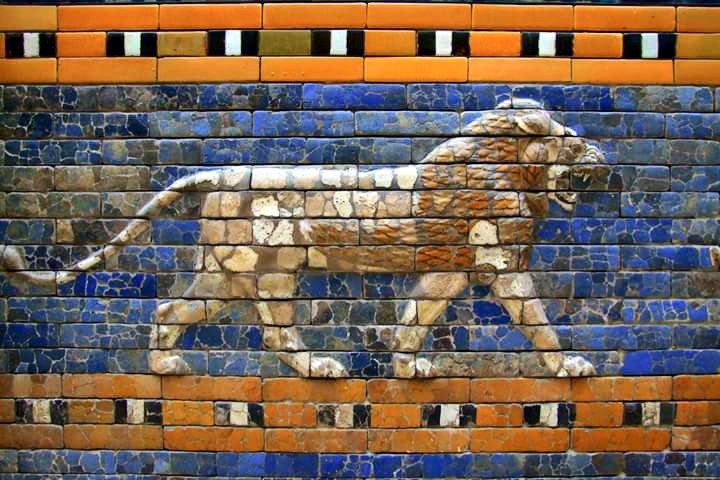 Porta de Ishtar leaõ
